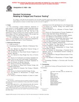 UNGÜLTIG ASTM E1823-05a 1.11.2005 Ansicht