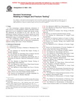 UNGÜLTIG ASTM E1823-07a 1.8.2007 Ansicht