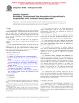 UNGÜLTIG ASTM E1856-97(2008) 1.9.2008 Ansicht