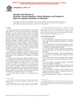 UNGÜLTIG ASTM E1876-07 1.6.2007 Ansicht