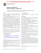 UNGÜLTIG ASTM E1885-04 1.10.2004 Ansicht