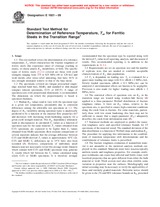 UNGÜLTIG ASTM E1921-09 1.1.2009 Ansicht