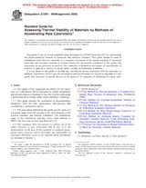 UNGÜLTIG ASTM E1981-98(2004) 1.4.2004 Ansicht