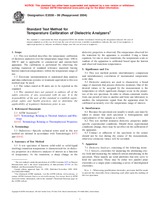 UNGÜLTIG ASTM E2038-99(2004) 10.9.1999 Ansicht