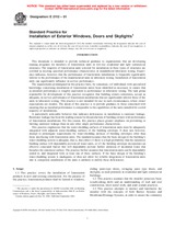 UNGÜLTIG ASTM E2112-01 10.7.2001 Ansicht