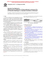 UNGÜLTIG ASTM E2177-01(2009) 1.12.2009 Ansicht