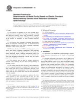 UNGÜLTIG ASTM E2985/E2985M-14 1.10.2014 Ansicht