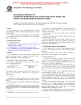 UNGÜLTIG ASTM F4-66(2005) 1.1.2005 Ansicht