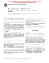 UNGÜLTIG ASTM F18-64(2006) 1.1.2006 Ansicht