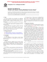 UNGÜLTIG ASTM F19-64(2005)e1 1.1.2005 Ansicht