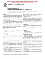 UNGÜLTIG ASTM F21-65(2002) 1.1.2002 Ansicht