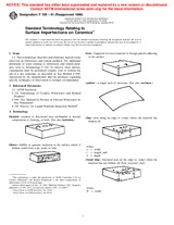 UNGÜLTIG ASTM F109-91(1996) 1.1.1996 Ansicht