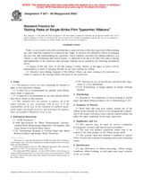 UNGÜLTIG ASTM F627-99(2003) 10.7.1999 Ansicht