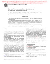 UNGÜLTIG ASTM F882-84(1996) 1.1.1996 Ansicht