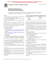 UNGÜLTIG ASTM F1099M-98(2005) 1.1.2005 Ansicht