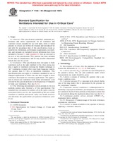 UNGÜLTIG ASTM F1100-90(1997) 1.1.1990 Ansicht