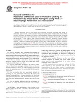 UNGÜLTIG ASTM F1671-03 10.8.2003 Ansicht