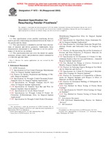 UNGÜLTIG ASTM F1672-95(2000) 1.1.2000 Ansicht