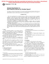 UNGÜLTIG ASTM F1776-99a 10.5.2001 Ansicht