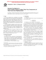 UNGÜLTIG ASTM F1800-97(2003) 10.4.2003 Ansicht