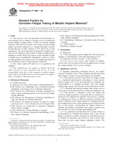 UNGÜLTIG ASTM F1801-97 1.1.1997 Ansicht