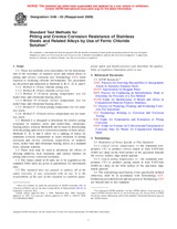 UNGÜLTIG ASTM G48-03(2009) 10.5.2003 Ansicht