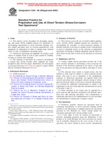 UNGÜLTIG ASTM G49-85(2005) 1.10.2005 Ansicht