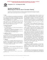 Ansicht ASTM G51-95(2000) 10.5.2000