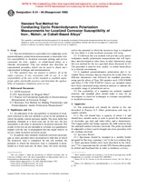 Ansicht ASTM G61-86(1998) 10.4.1998
