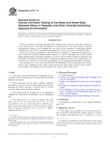 UNGÜLTIG ASTM G78-15 1.6.2015 Ansicht