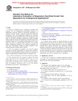 UNGÜLTIG ASTM G97-97(2007) 1.11.2007 Ansicht