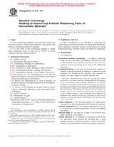 UNGÜLTIG ASTM G113-05 15.8.2005 Ansicht