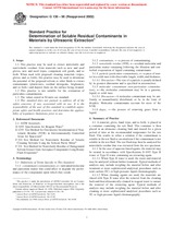 UNGÜLTIG ASTM G136-96(2002) 10.3.1996 Ansicht