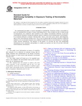 UNGÜLTIG ASTM G141-03 1.12.2003 Ansicht