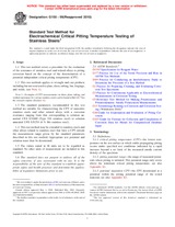UNGÜLTIG ASTM G150-99(2010) 1.5.2010 Ansicht