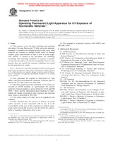 Ansicht ASTM G154-00ae1 10.6.2000