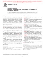 Ansicht ASTM G154-04 1.10.2004