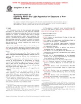 Ansicht ASTM G155-05 1.7.2005