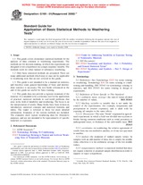 Ansicht ASTM G169-01(2008)e1 1.6.2008