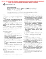 Ansicht ASTM G170-01 10.10.2001