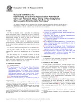 UNGÜLTIG ASTM G192-08(2014) 1.11.2014 Ansicht