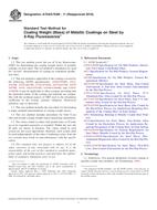 UNGÜLTIG ASTM A754/A754M-11(2016) 1.5.2016 Ansicht