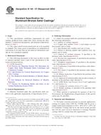 UNGÜLTIG ASTM B148-97(2009) 1.4.2009 Ansicht