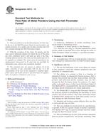 UNGÜLTIG ASTM B213-13 1.4.2013 Ansicht
