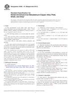 UNGÜLTIG ASTM B582-07(2013) 1.2.2013 Ansicht