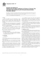 UNGÜLTIG ASTM C1028-07e1 15.7.2007 Ansicht