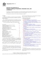 UNGÜLTIG ASTM C110-11 1.6.2011 Ansicht