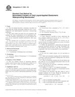 UNGÜLTIG ASTM C1250-05 1.7.2005 Ansicht