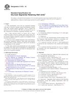 UNGÜLTIG ASTM C1372-16 1.6.2016 Ansicht