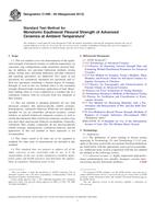 UNGÜLTIG ASTM C1499-09(2013) 1.8.2013 Ansicht